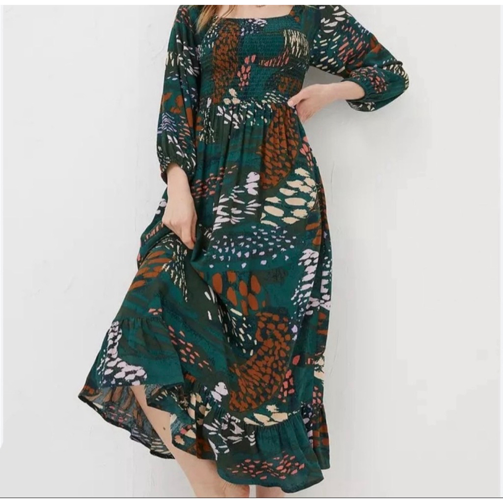 Fat Face New Adele Landscapes Fall Midi Dress